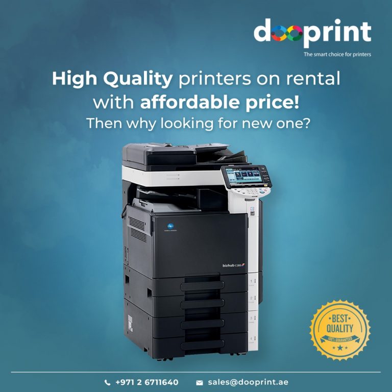 Dooprint | Printer rental company Abu Dhabi